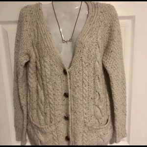 BDG Oversized Oatmeal Cardigan